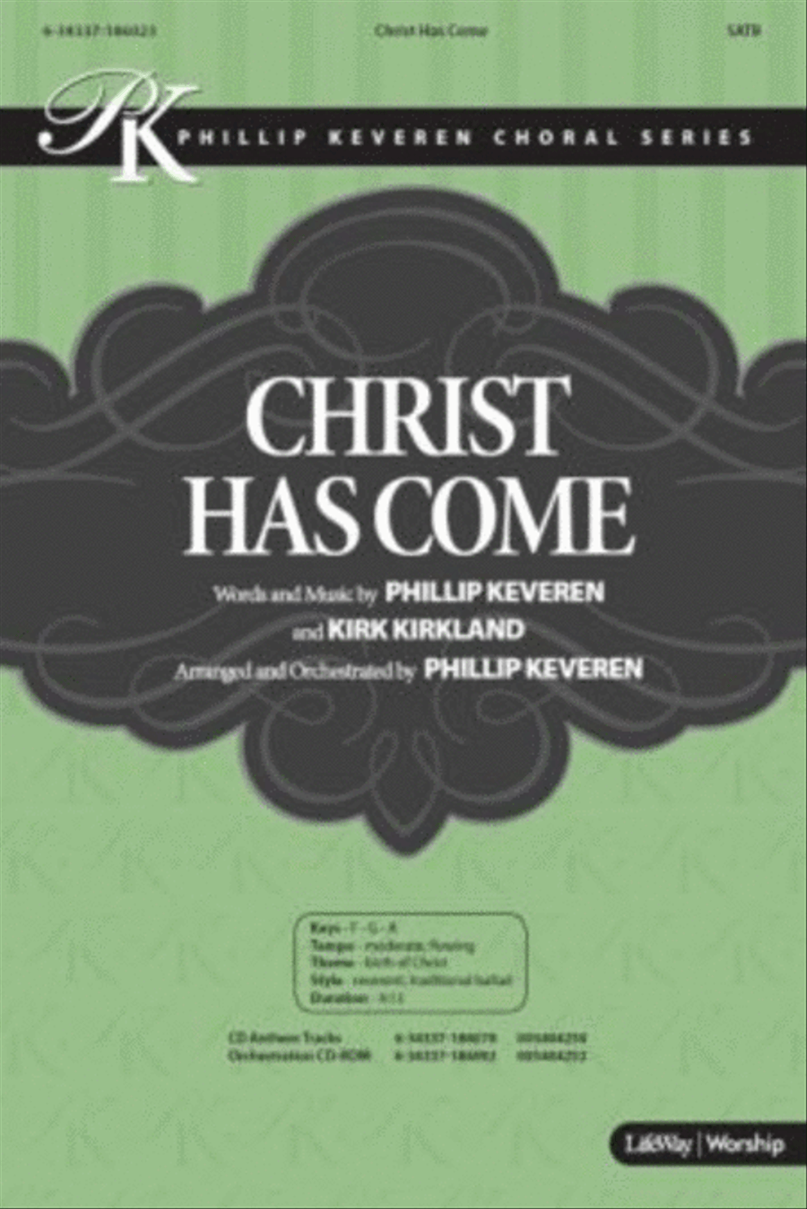 Christ Has Come - Anthem Accompaniment CD 4-Part scores gallery preview page 1