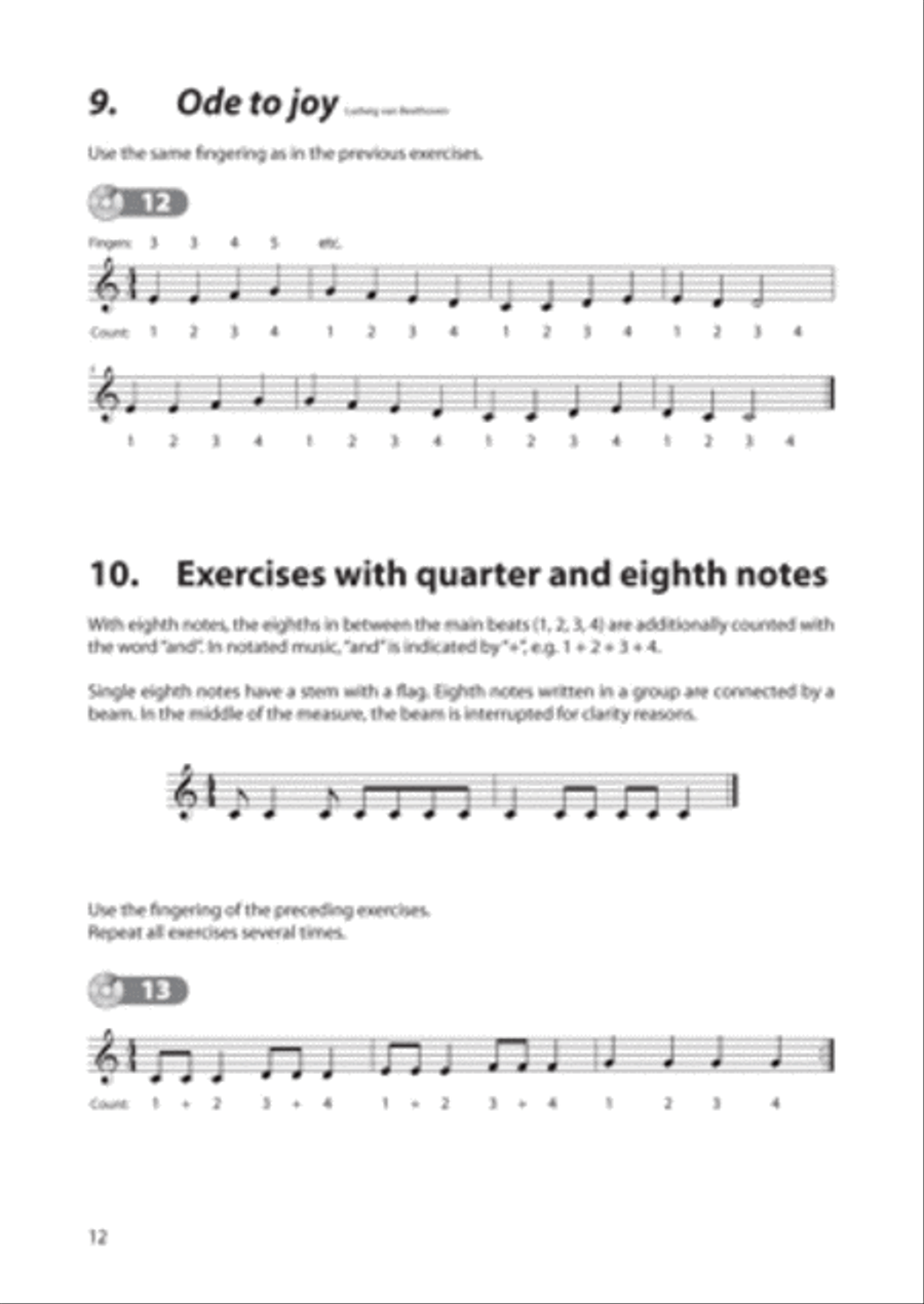 Keyboard Basics, English Edition Piano Method scores gallery preview page 2