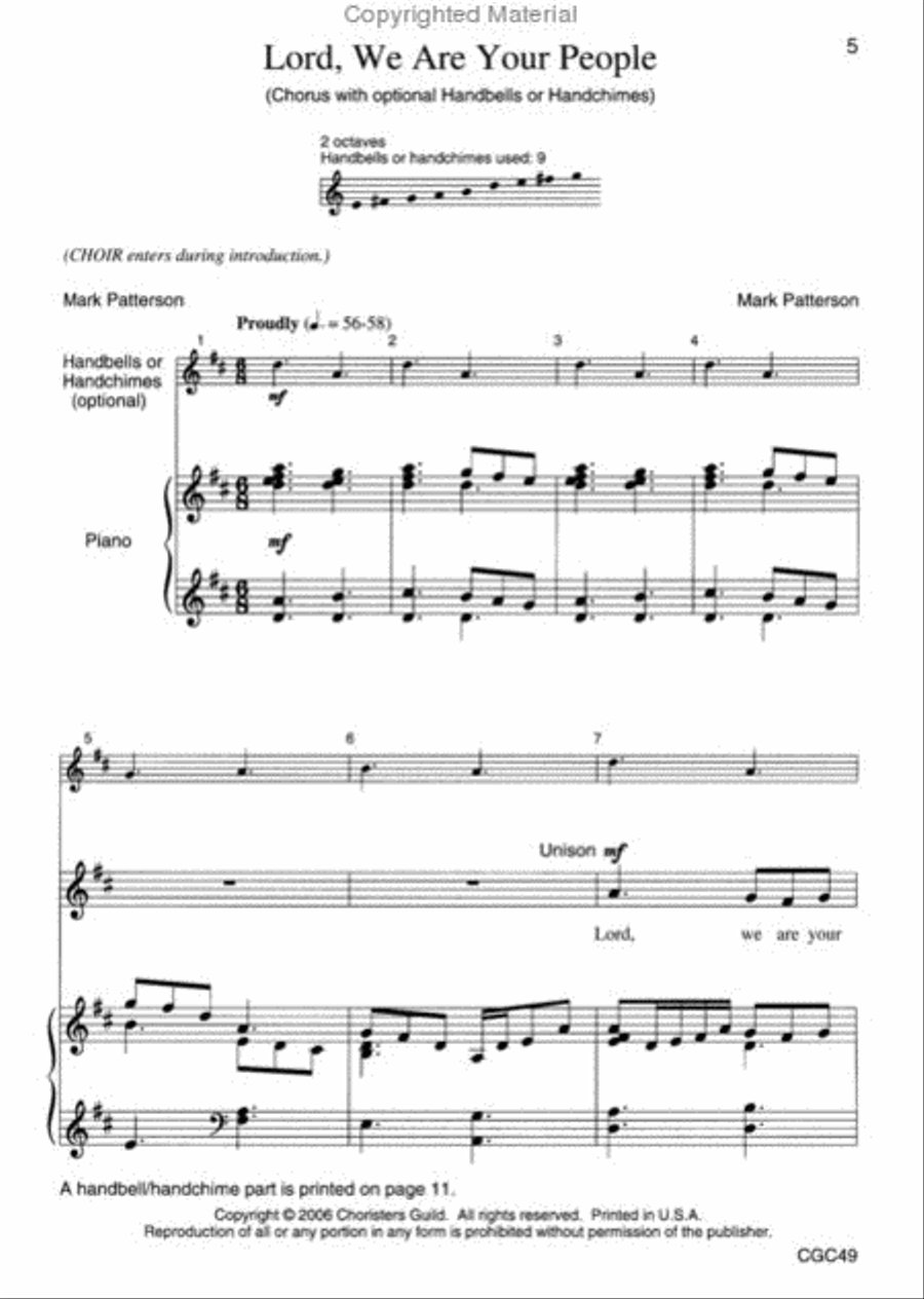 Elijah God's Faithful Prophet Preview Kit (Score & CD) Choir scores gallery preview page 2