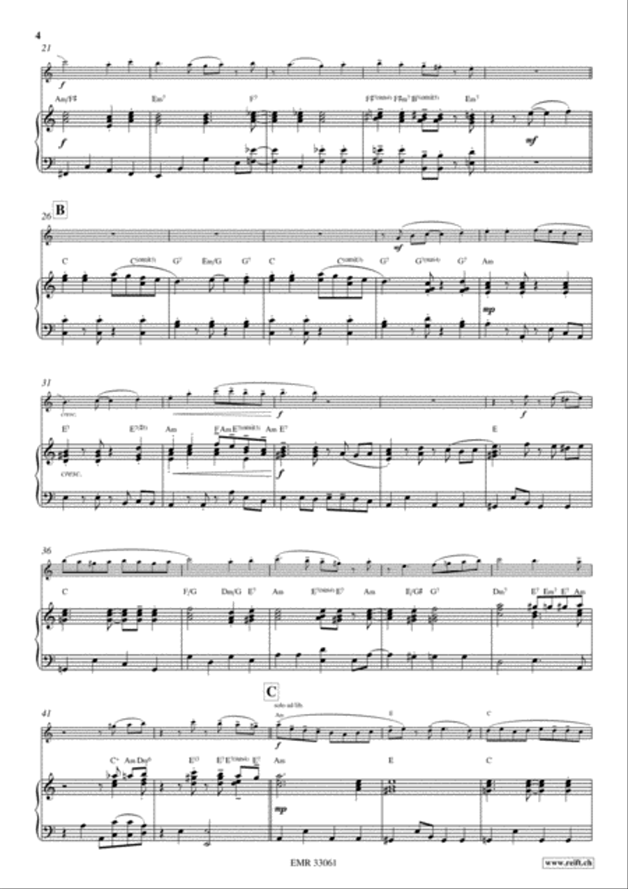 Rondo Alla Turca Alto Recorder scores gallery preview page 5