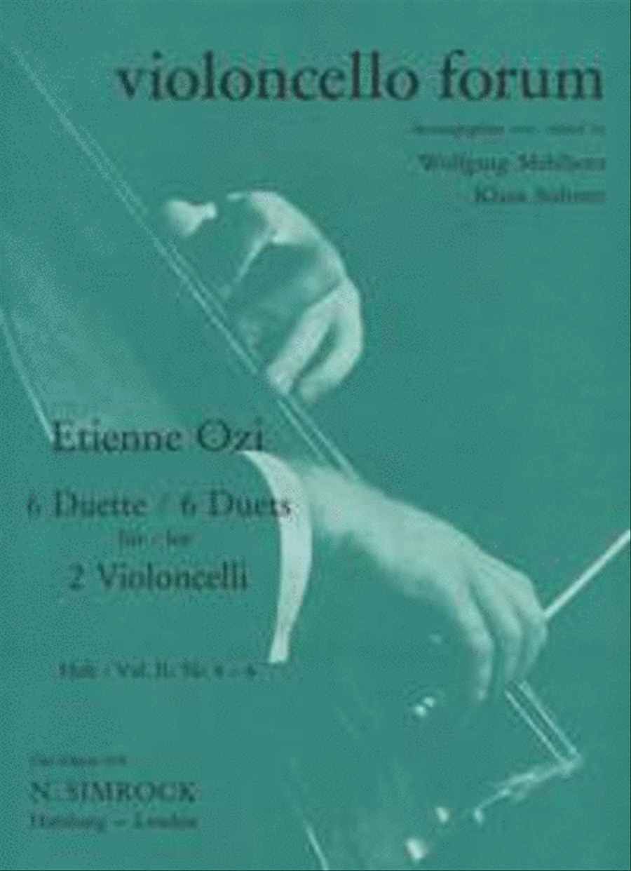 Six Duets Band 2 Cello scores gallery preview page 1