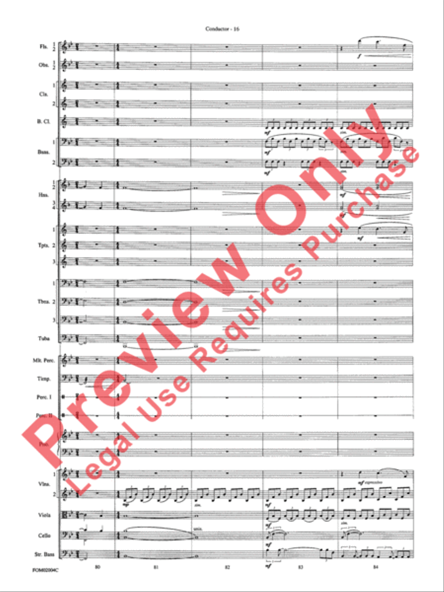 Band of Brothers Full Orchestra scores gallery preview page 19