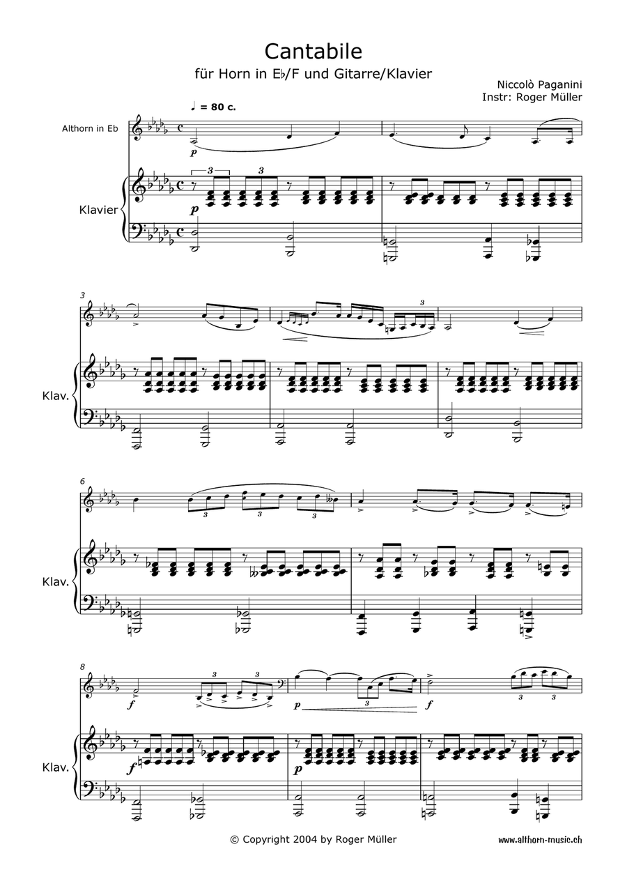 Cantabile Cantabile Piano scores gallery preview page 4