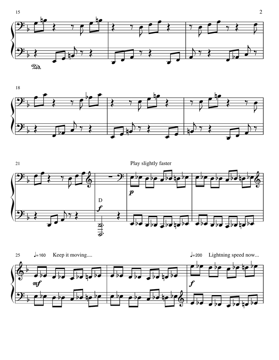 THE HAUNTED MANSION Piano Method scores gallery preview page 2