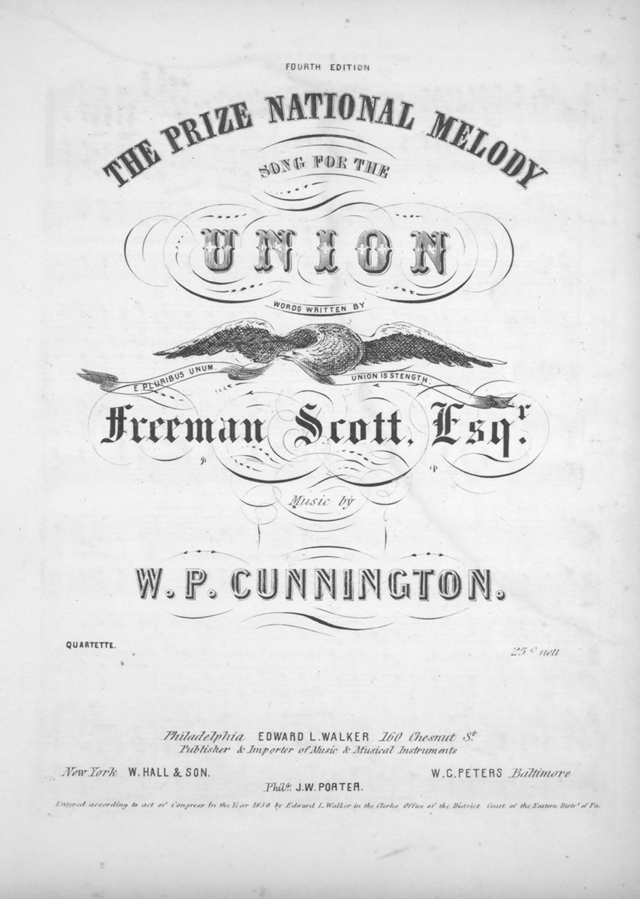 The Prize National Melody. Song for the Union