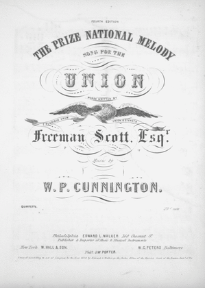 The Prize National Melody. Song for the Union