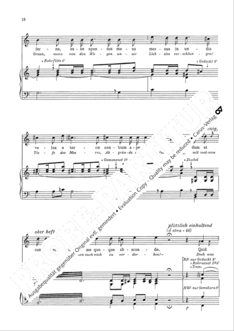 Marienklage Alto Voice scores gallery preview page 21