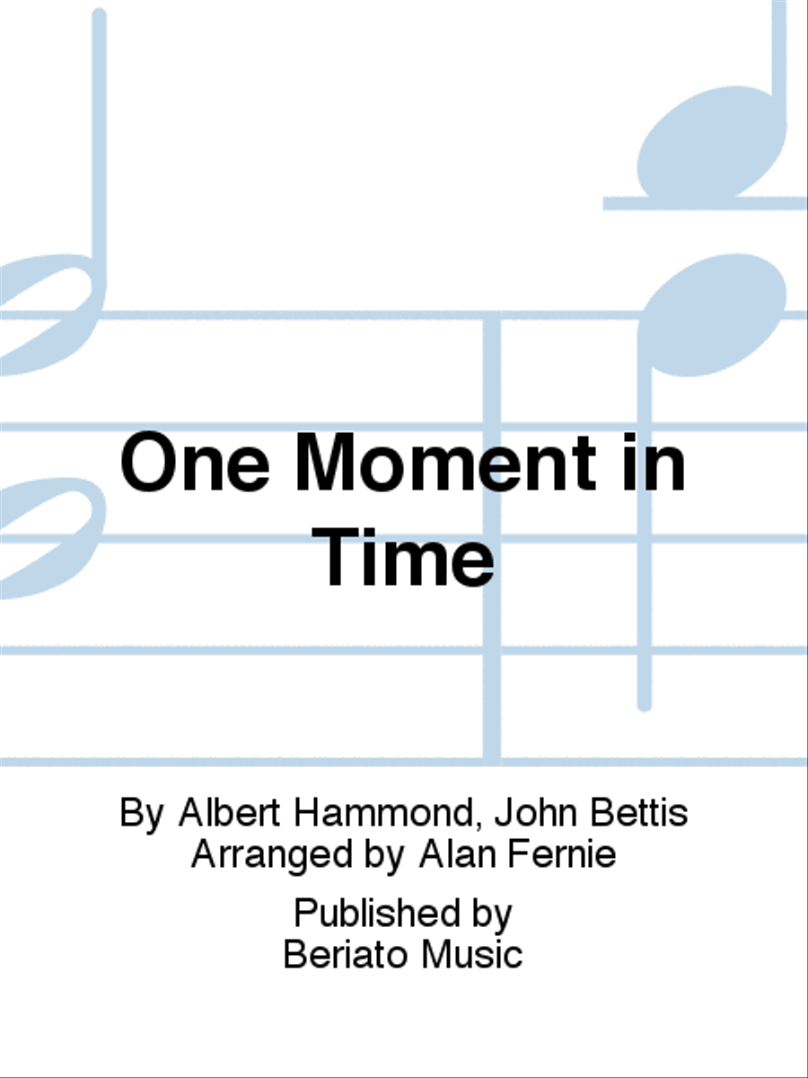 One Moment in Time Brass Quintet scores gallery preview page 1