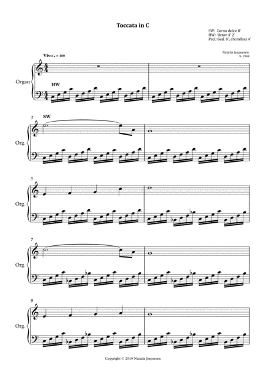 Toccata in C