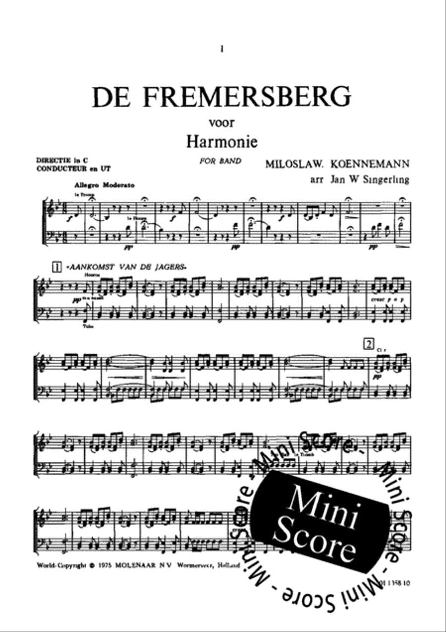 De Fremersberg 4-Part scores gallery preview page 5