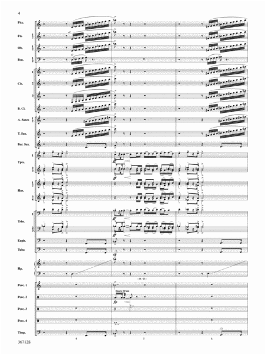 Gloria Concert Band scores gallery preview page 3