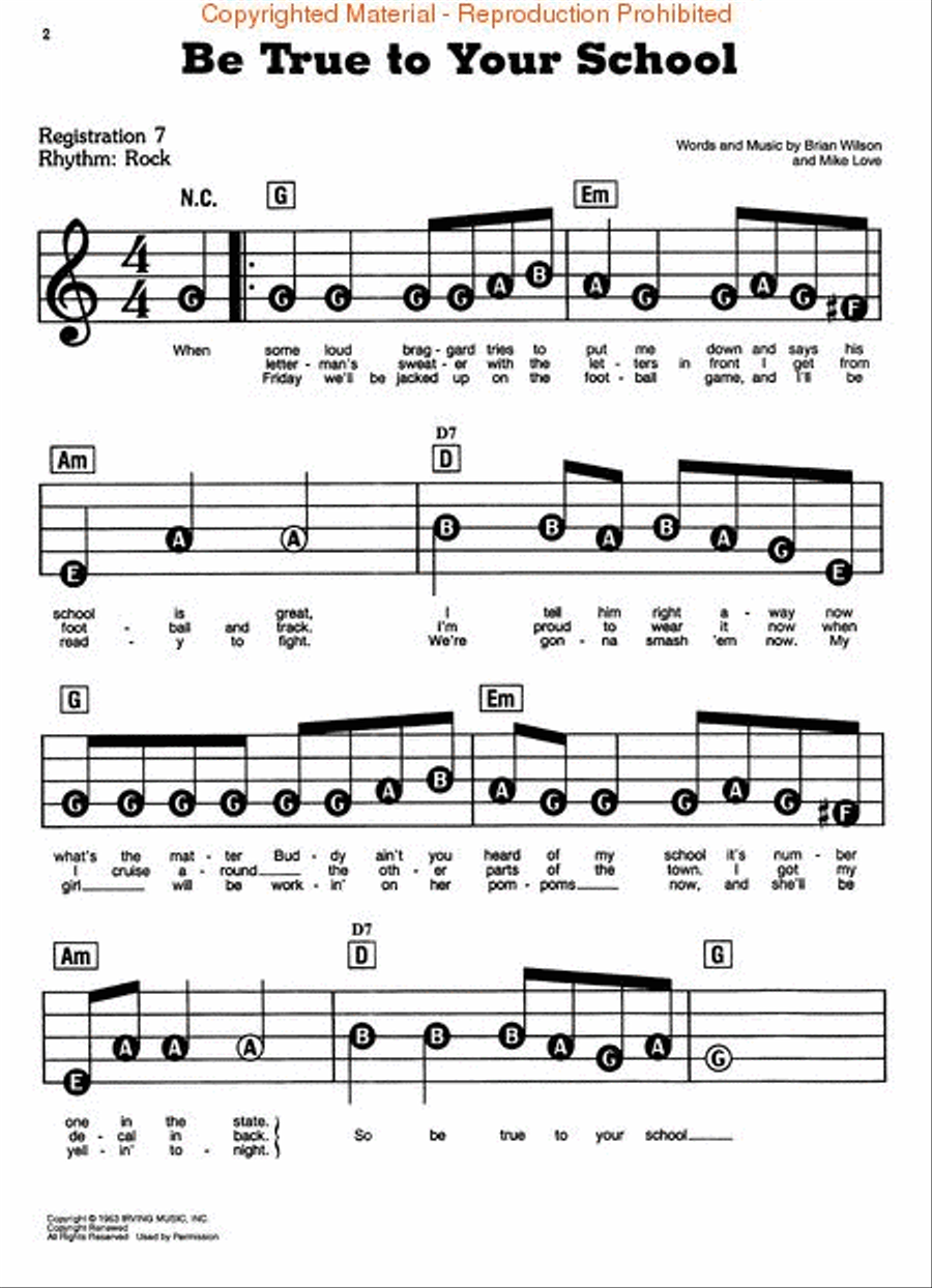 <br>Sheet music extract