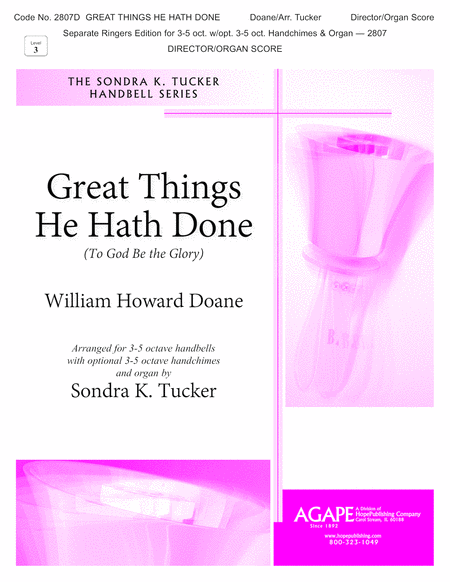 Great Things He Hath Done