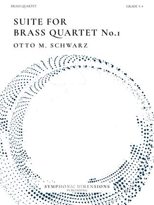 Book cover for Suite for Brass Quartet No. 1