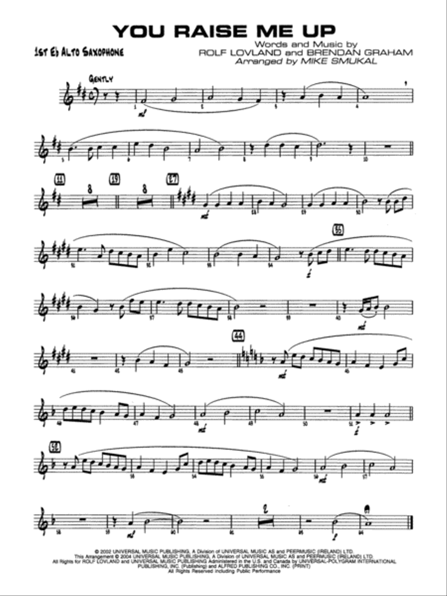 You raise me up saxophone deals