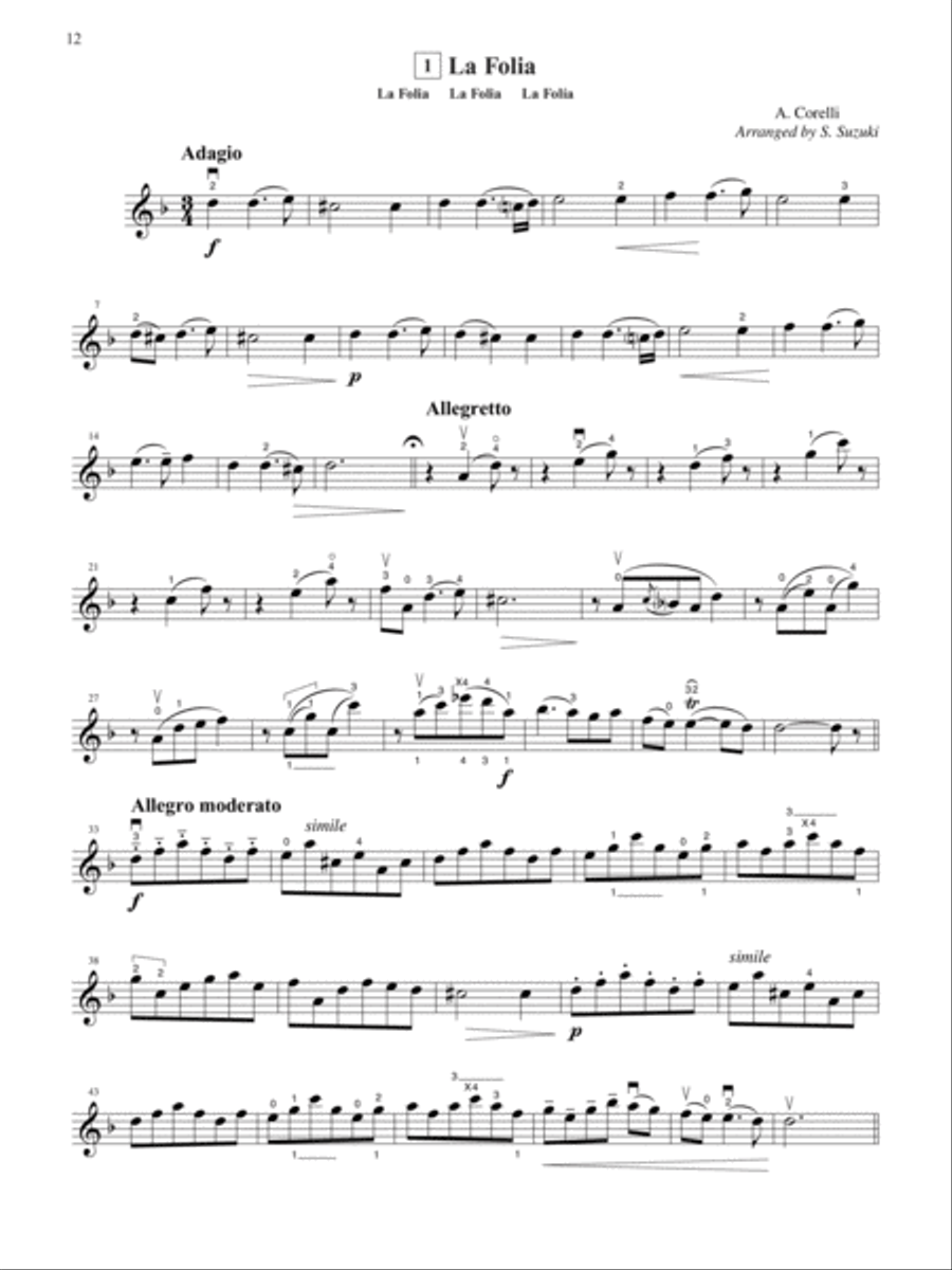 Suzuki Violin School, Volume 6 String Methods scores gallery preview page 9