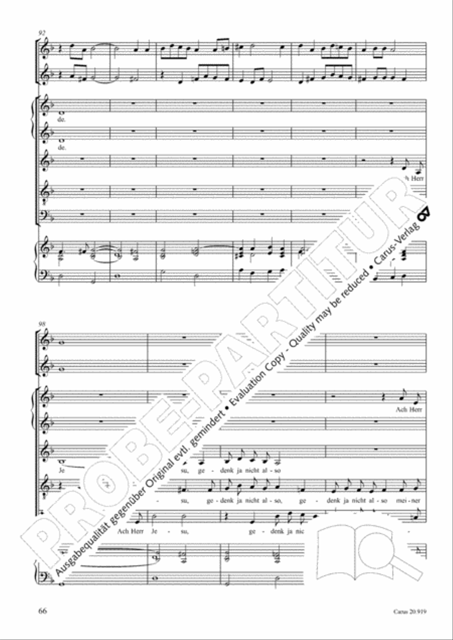 Opera varia I. Works with 1-7 parts (Complete edition, vol. 19) [Werke mit 1-7 obligaten Stimmen] Score scores gallery preview page 123