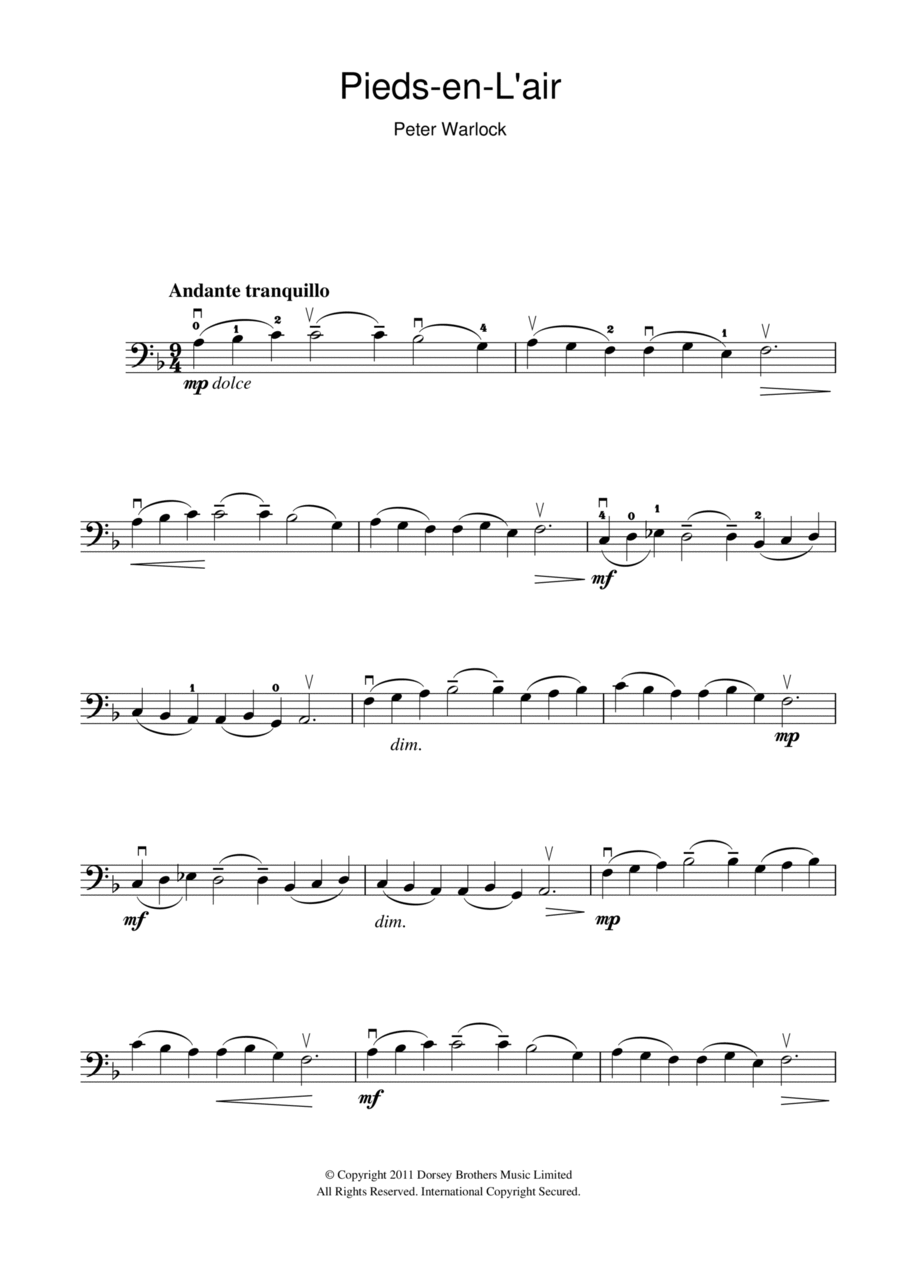 Pieds-En-L'air Pieds-En-L'air Acoustic Guitar scores gallery preview page 1