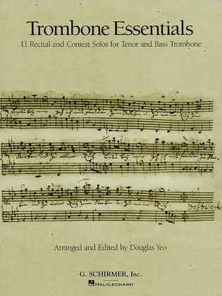 Book cover for Trombone Essentials