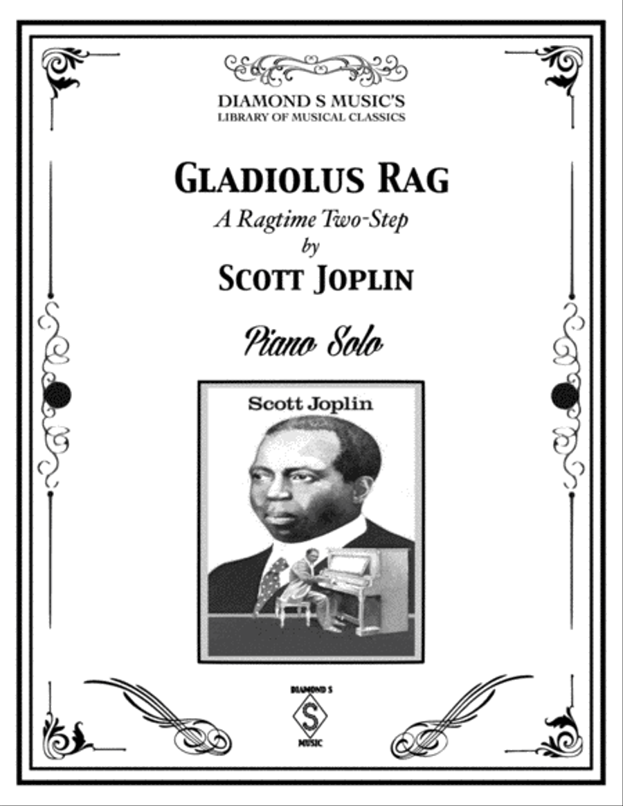 Gladiolus Rag (A Ragtime Two-Step) - Scott Joplin - Piano Solo Piano Solo scores gallery preview page 2