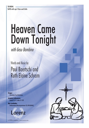 Book cover for Heaven Came Down Tonight