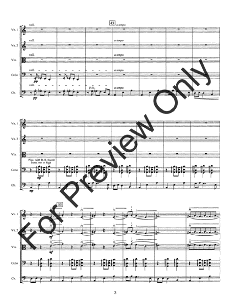 Waltz of the Wicked String Orchestra scores gallery preview page 6