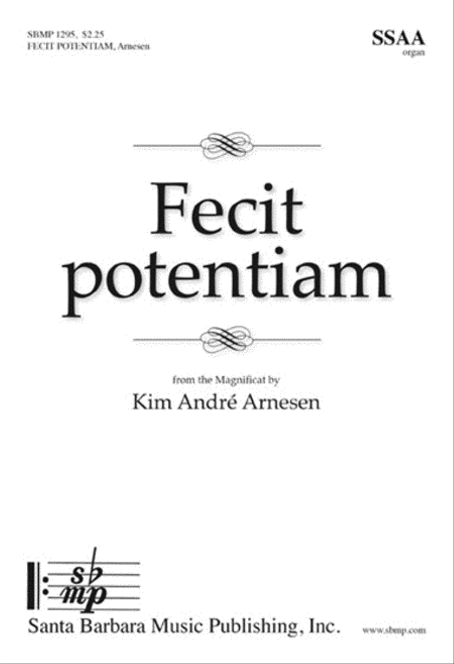 Fecit potentiam - SSAA Octavo SSAA scores gallery preview page 1