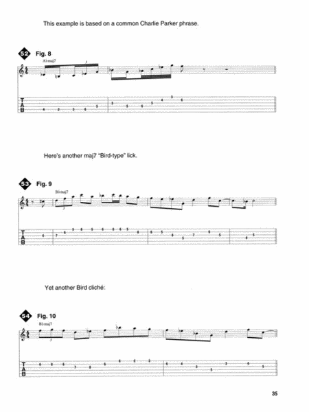 Jazz Guitar Improvisation by Sid Jacobs Electric Guitar - Sheet Music