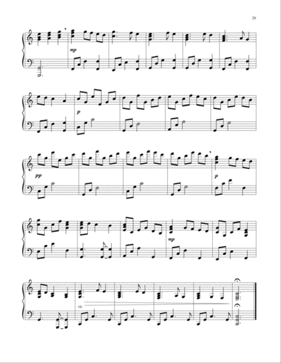 Piano Weavings Volume 2 Piano Solo scores gallery preview page 30