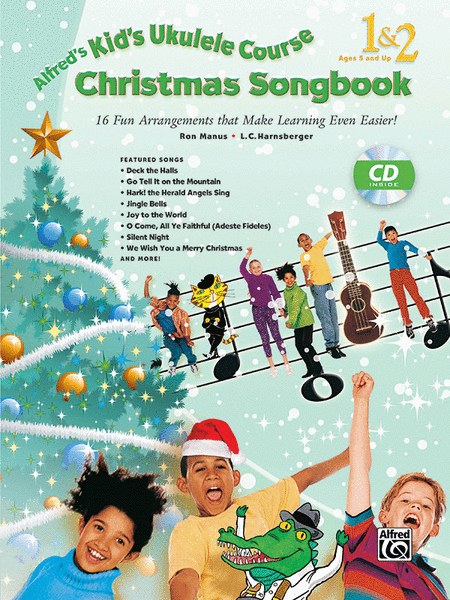 Alfred's Kid's Ukulele Course Christmas Songbook 1 & 2 image number null