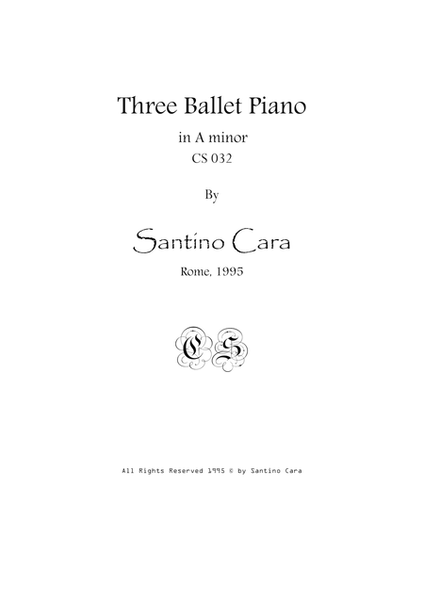 Three Ballet Piano image number null