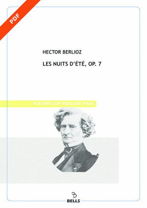 Book cover for Les nuits d'ete, Op. 7