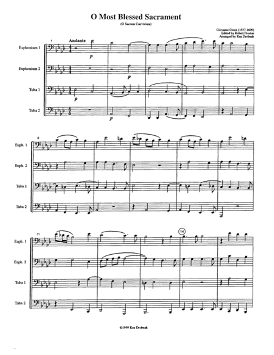 Renaissance Choral Music Choir scores gallery preview page 3