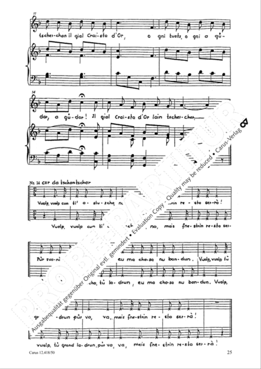 Dal gialet buondrius Voice Solo scores gallery preview page 26
