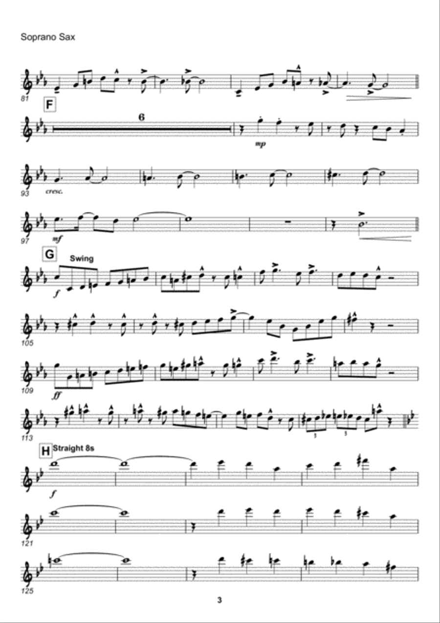 Caravan featured in SOPHISTICATED LADIES Woodwind Quartet scores gallery preview page 3
