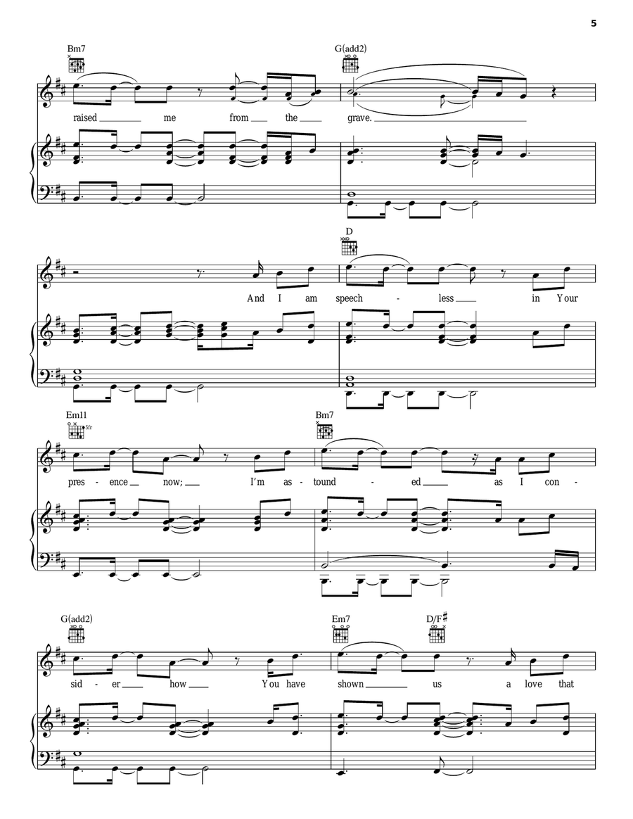 Speechless Guitar scores gallery preview page 5