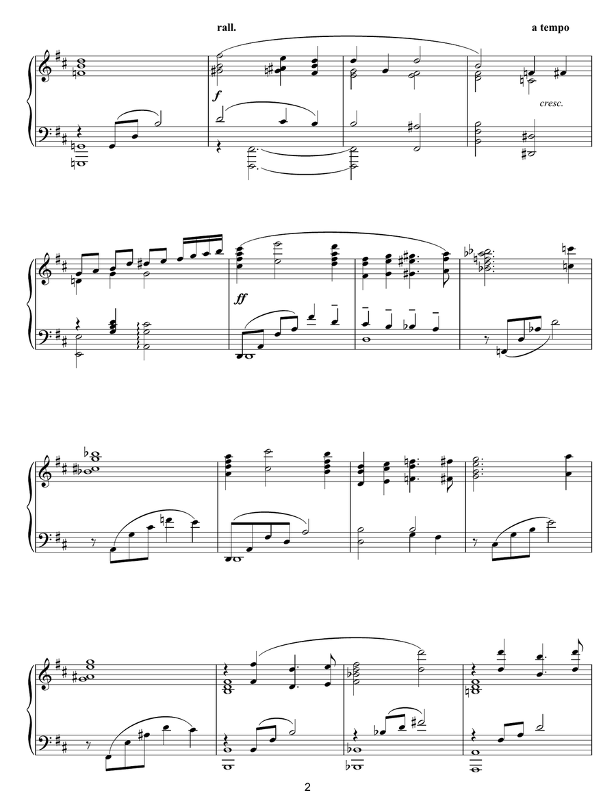 Sapphires And Sables Piano Solo scores gallery preview page 2