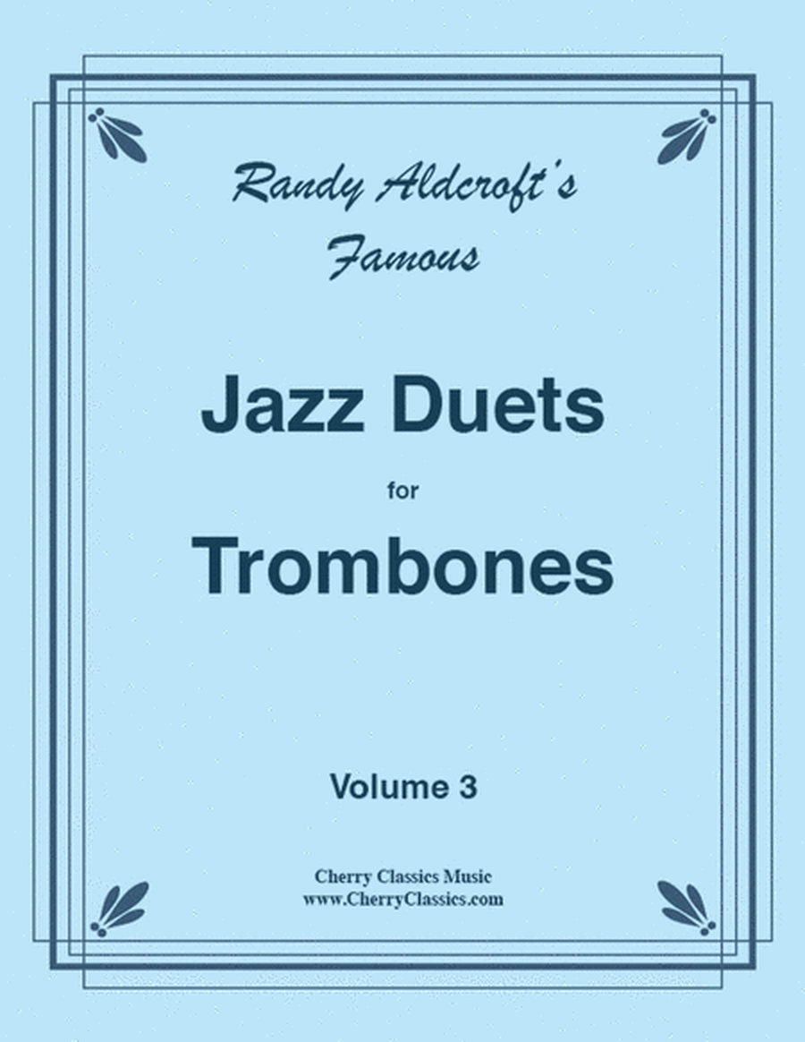 Famous Jazz Duets for Trombones Vol. 3