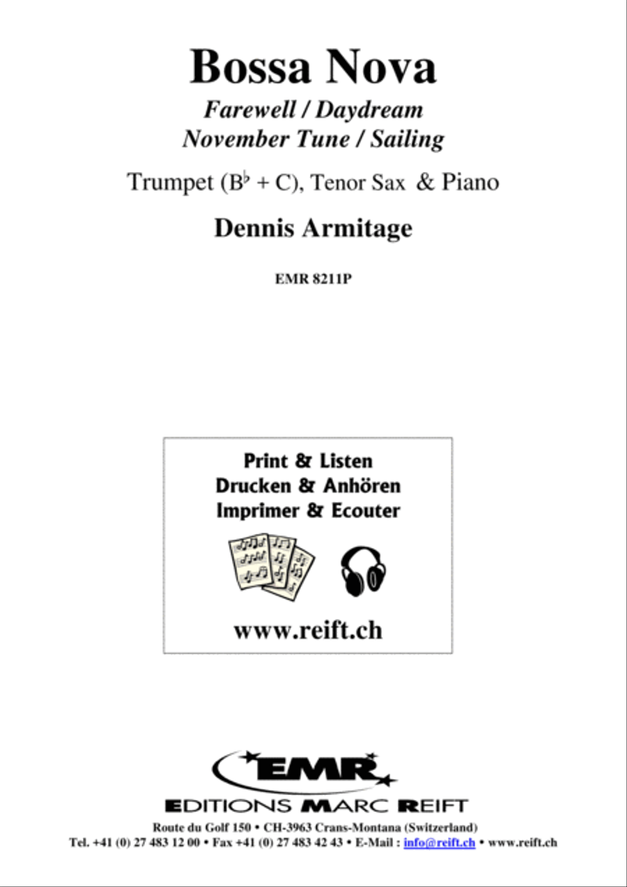 Bossa Nova Bossa Nova Tenor Saxophone scores gallery preview page 2