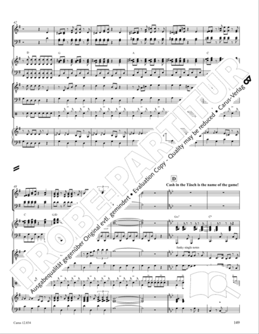Schockorange Choir scores gallery preview page 150