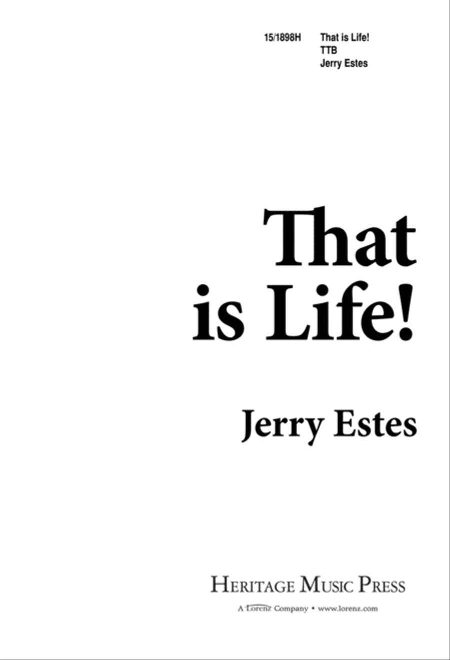 That is Life! TTB scores gallery preview page 1