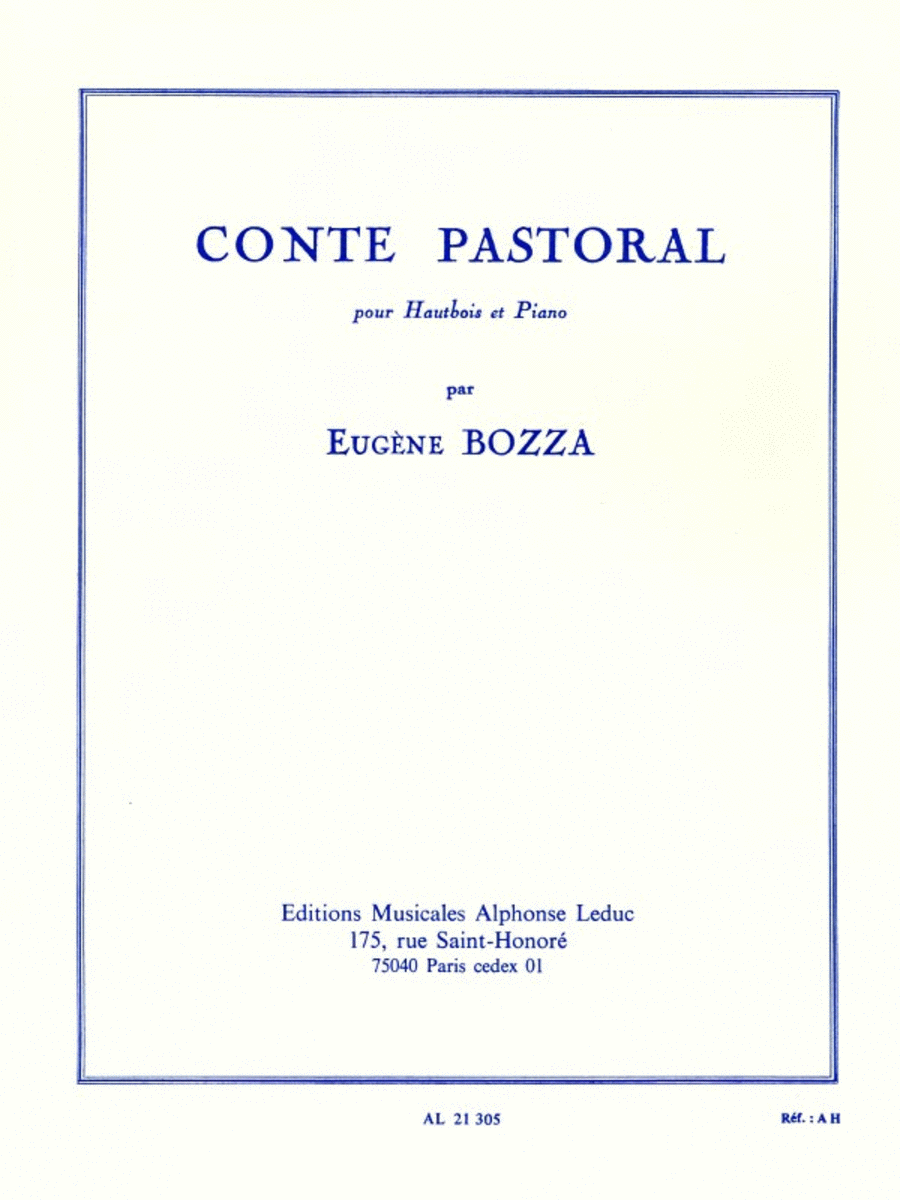 Pastoral Story (oboe And Piano) Piano Accompaniment scores gallery preview page 1