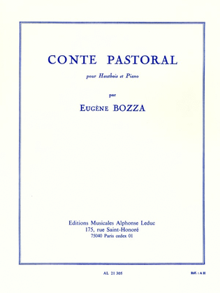 Book cover for Pastoral Story (oboe And Piano)
