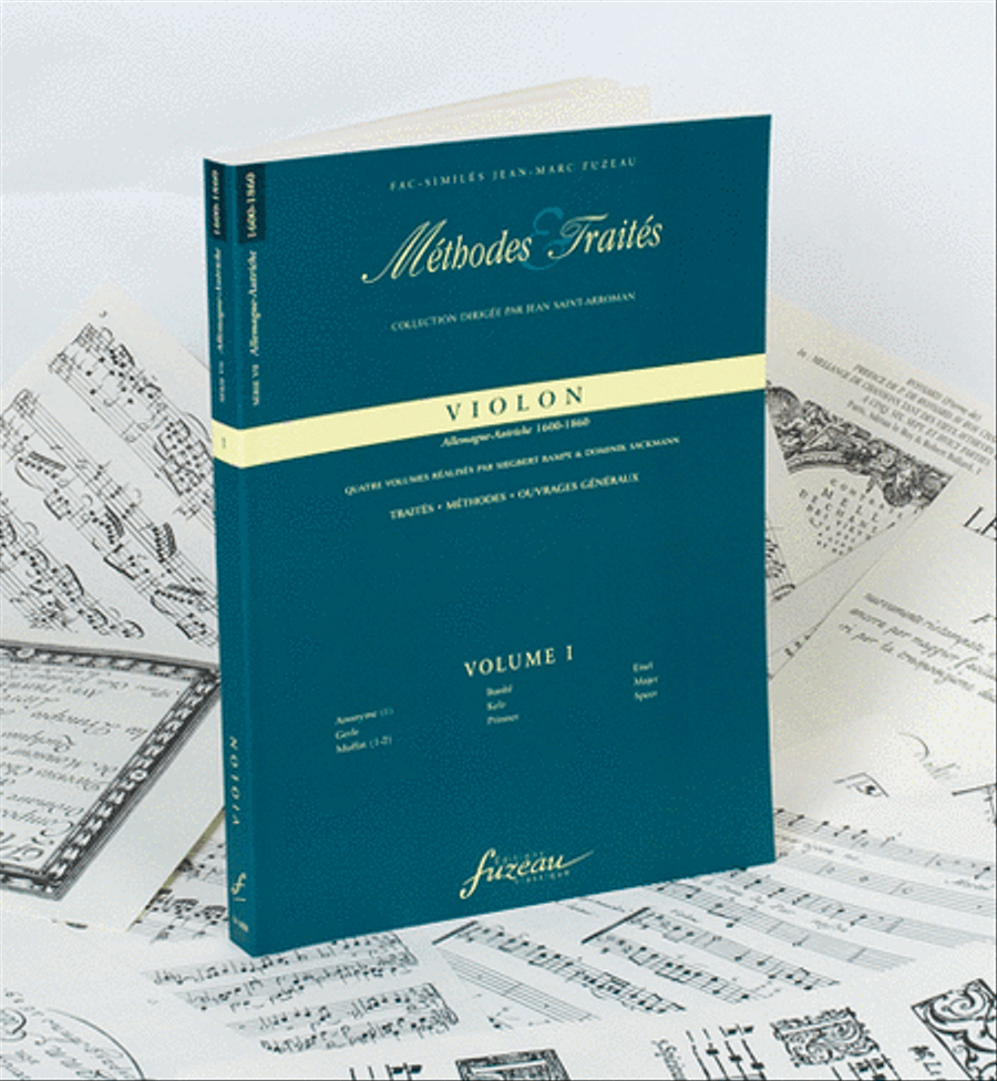Methods & Treatises Violin - Volume 1 - Germany-Austria - 1600-1800 Violin scores gallery preview page 1