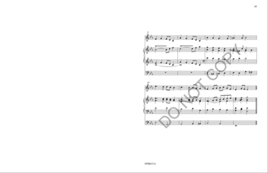 Twenty-five Organ Accompniments for Unison Hymn Singing Unison Choir scores gallery preview page 36