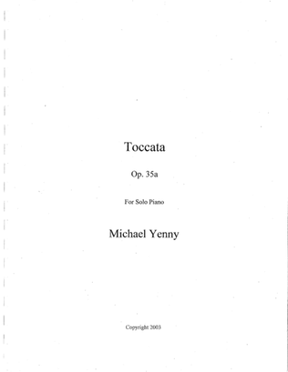 Toccata, op. 35a