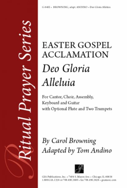Deo Gloria Alleluia - Instrument edition