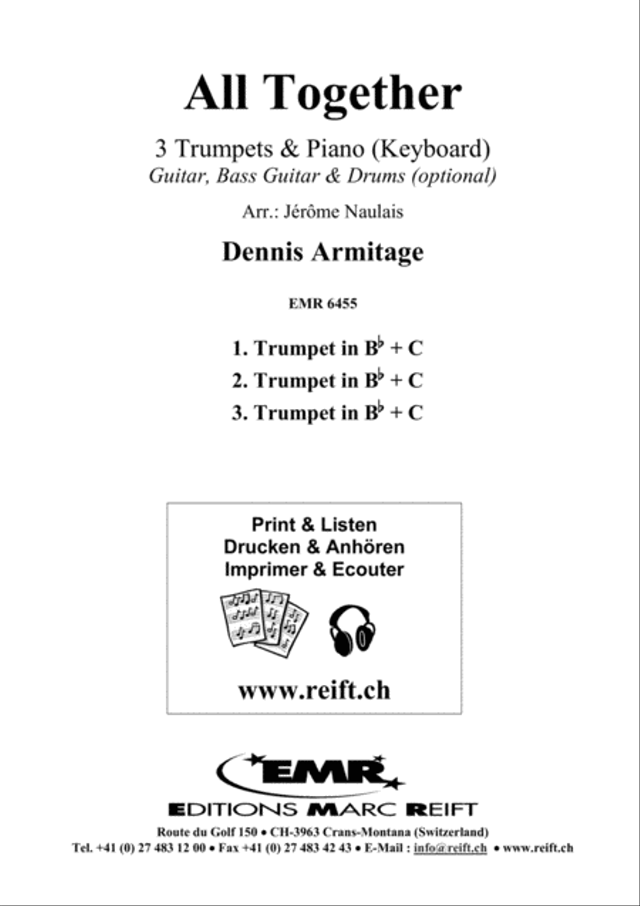 All Together All Together Trumpet Trio scores gallery preview page 2