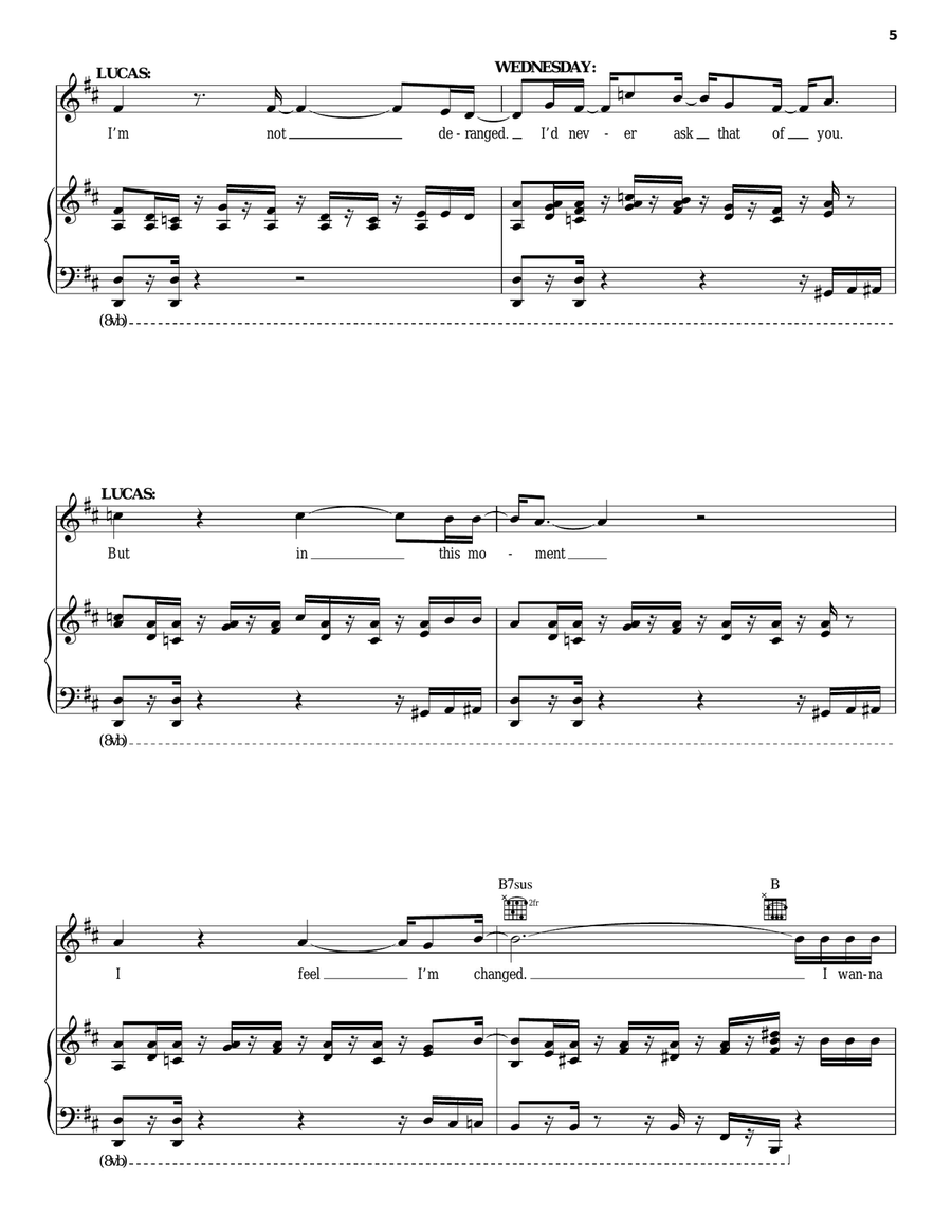 Crazier Than You Crazier Than You Piano, Vocal, Guitar scores gallery preview page 5