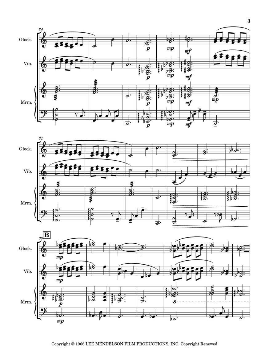 Skating Percussion Ensemble scores gallery preview page 3